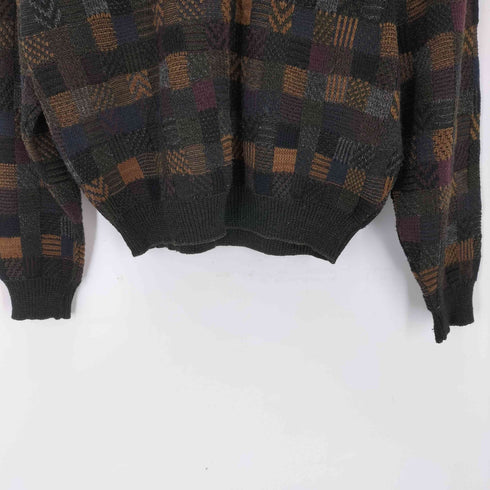 ファーラー FARAH 総柄 アクリルニットセーター メンズ メンズ JPN:M