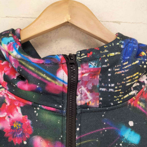 スカラー ScoLar 夜の街 裏毛ブルゾン レディース JPN:M