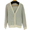シーグリーン seagreen 23SS BIG WAFFLE CARDIGAN メンズ JPN:2