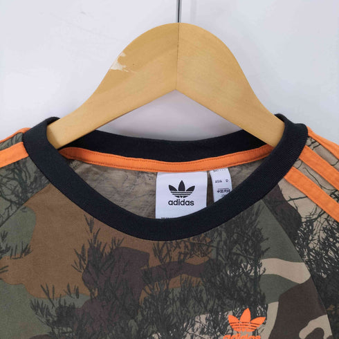 アディダスオリジナルス adidas Originals CAMOAOPTEE リアルツリー カモフラTシャツ メンズ JPN:M