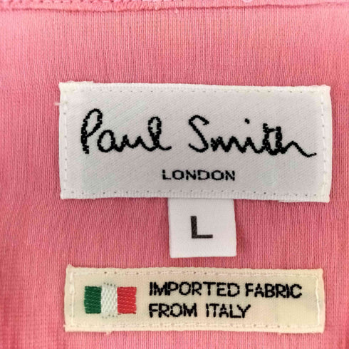 ポールスミスロンドン Paul Smith LONDON リネン レーヨン 総柄S/Sシャツ メンズ JPN:L