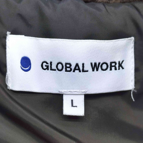 グローバルワーク GLOBAL WORK ボア フリース ジップアップ ジャケット メンズ JPN:L