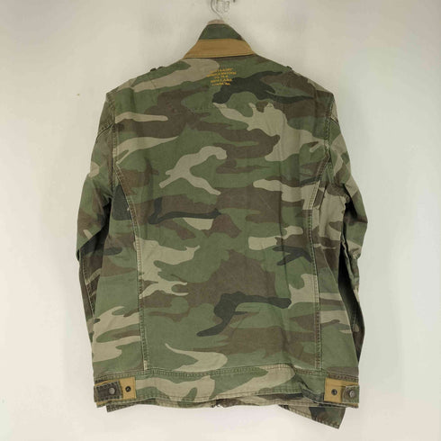 アヴィレックス AVIREX カモ柄 デザインジャケット メンズ import:XL