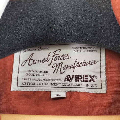 アヴィレックス AVIREX カモ柄 デザインジャケット メンズ import:XL