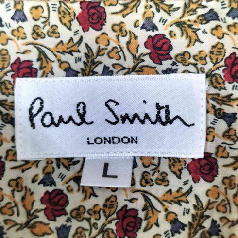 ポールスミスロンドン Paul Smith LONDON 花柄L/Sシャツ メンズ JPN:L