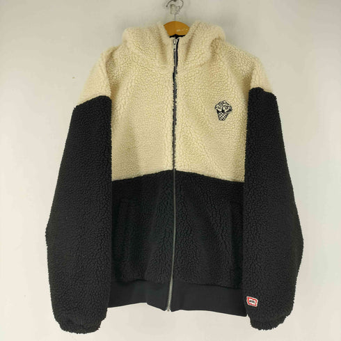 アイスクリーム ICE CREAM フロントロゴ刺繍 ボアジャケット メンズ import:M