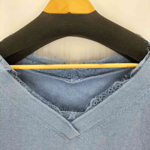 スナイデル snidel ファーライク衿レースプルオーバー レディース ONE SIZE