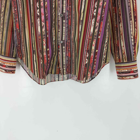 ポールスミス Paul Smith マルチストライプレギュラーカラーシャツ メンズ JPN:L