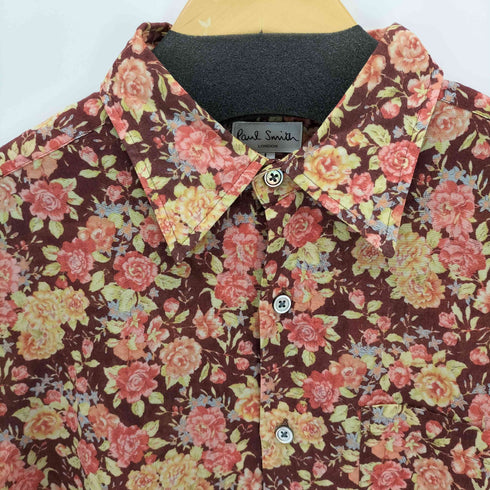 ポールスミス Paul Smith 小花柄 レギュラーカラーシャツ メンズ JPN:L