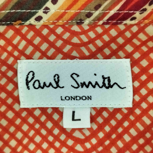 ポールスミス Paul Smith 総柄 レギュラーカラーシャツ メンズ JPN:L