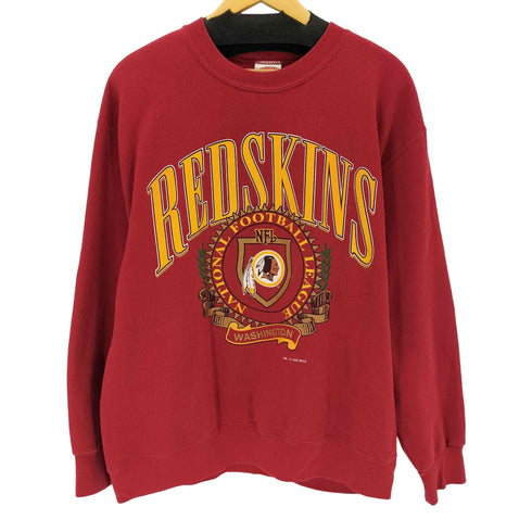 ナツメグ NUTMEG 90s USA製 プリントスウェットプルオーバー メンズ JPN:L