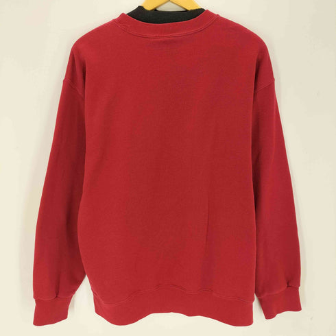 ナツメグ NUTMEG 90s USA製 プリントスウェットプルオーバー メンズ JPN:L