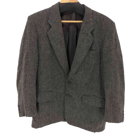 コムデギャルソンオム COMME des GARCONS HOMME 90s 田中オム ツイード2Bテーラードジャケット メンズ JPN:S
