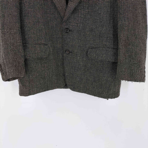 コムデギャルソンオム COMME des GARCONS HOMME 90s 田中オム ツイード2Bテーラードジャケット メンズ JPN:S