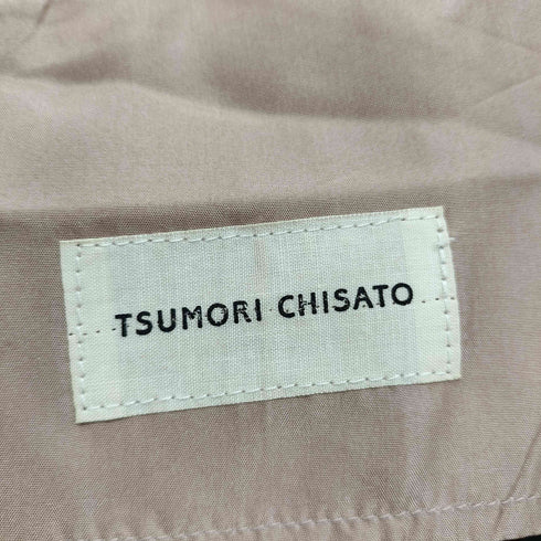 ツモリチサト TSUMORI CHISATO ウール レーヨン スラックスパンツ サイドアジャスター レディース