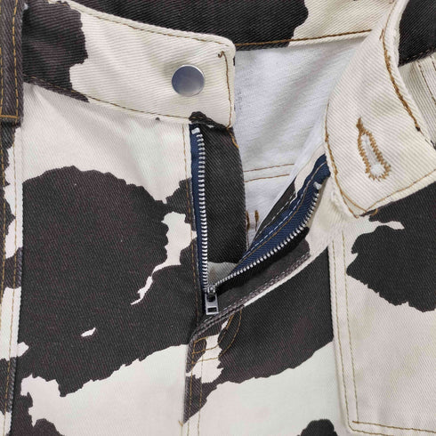 ホルスタイン ベイカーワイドパンツ メンズ