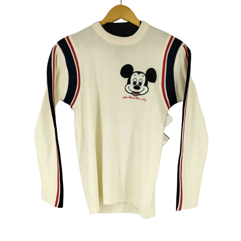 キャラクター刺繍 サイドライン ニット メンズ JPN:M