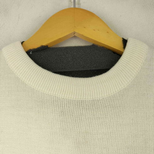 キャラクター刺繍 サイドライン ニット メンズ JPN:M