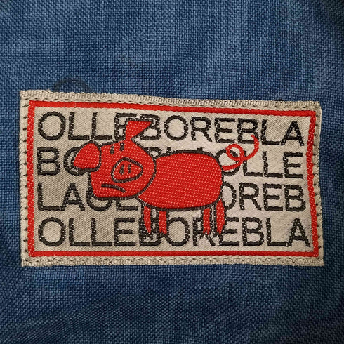 アルベロベロ OLLEBOREBLA オレボレブラ ブタさん 異素材切替 ウール フーデットジップジャケット レディース