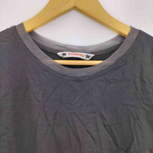 アルベロベロ OLLEBOREBLA オレボレブラ ブタさん おともだち 顔料プリント シアーレイヤードデザイン ビジュー装飾 半袖カットソー レディース