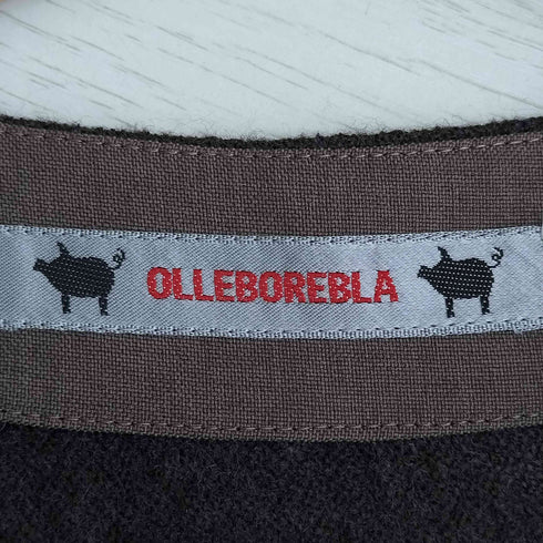 アルベロベロ OLLEBOREBLA オレボレブラ おさるさん 羊さん 異素材混紡 切替 ノースリーブチュニック レディース