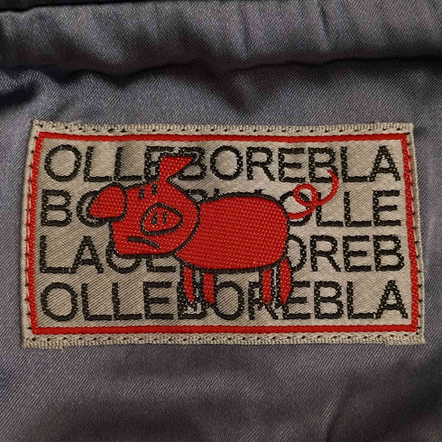 アルベロベロ OLLEBOREBLA オレボレブラ ブタさん 相違ボタンデザイン ボンディング フーデット ハーフ コート レディース