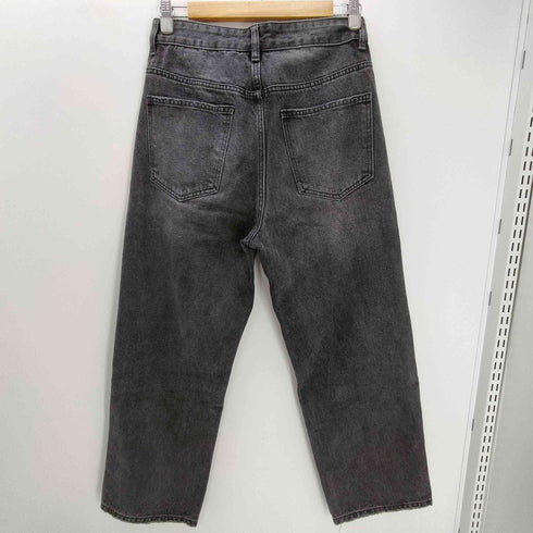new wave street culture ダメージワイドデニムパンツ レディース 28