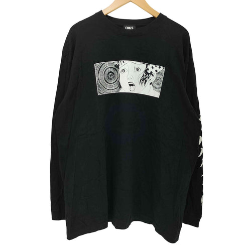 QOOZA キャラクターデザイン ロングスリーブTシャツ レディース