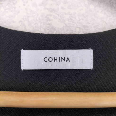 コヒナ COHINA 2wayジレジャンパースカート レディース F