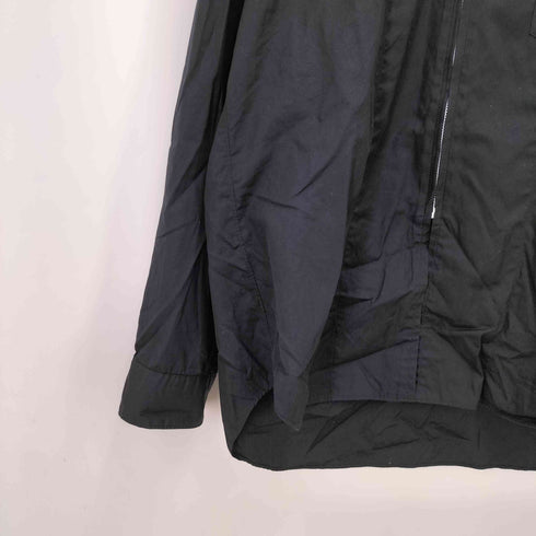コムデギャルソンオムプリュス COMME des GARCONS HOMME PLUS 21SS メタルアウトロー期 コットンブロード ジップアップ フーデッドシャツ メンズ JPN:L