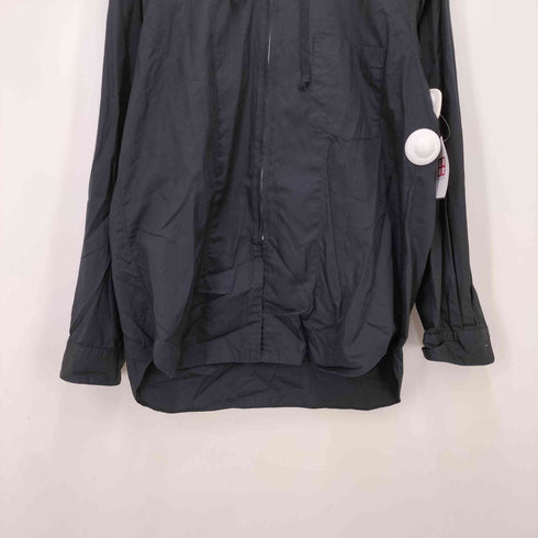 コムデギャルソンオムプリュス COMME des GARCONS HOMME PLUS 21SS メタルアウトロー期 コットンブロード ジップアップ フーデッドシャツ メンズ JPN:L