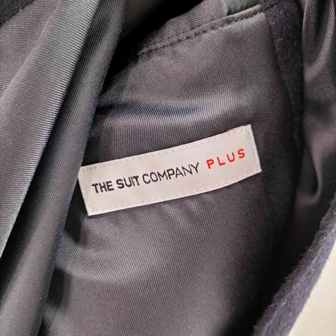 スーツカンパニー THE SUIT COMPANY ウール混 ステンカラーコート メンズ import:L