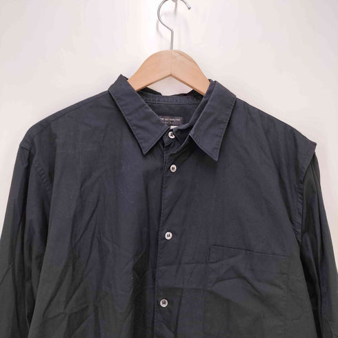 コムデギャルソンオムプリュス COMME des GARCONS HOMME PLUS 19AW 暗闇のなかに見る美しさ期 ダブルカラー ロングシャツ メンズ JPN:M