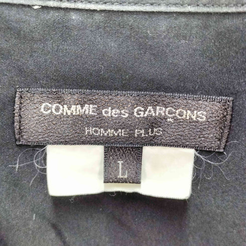 コムデギャルソンオムプリュス COMME des GARCONS HOMME PLUS 19AW 暗闇のなかに見る美しさ期 ダブルカラー ロングシャツ メンズ JPN:M