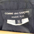 コムデギャルソンオムプリュス COMME des GARCONS HOMME PLUS 17SS The King Is Naked期 製品染 襟断ち切り ノーカラーシャツ メンズ JPN:M