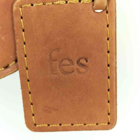FES 本革 レザーショルダーバッグ レディース