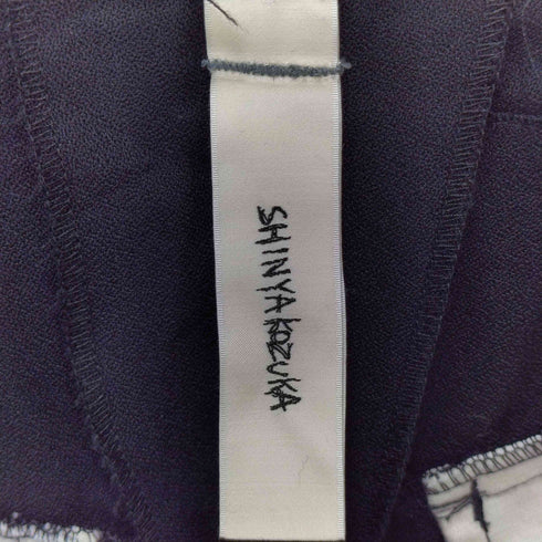 シンヤコズカ SHINYA KOZUKA SCOTTISH-ISH ウールタックワイドパンツ メンズ