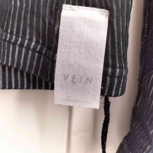 ヴェイン VEIN タートルネック ジャージカットソー メンズ