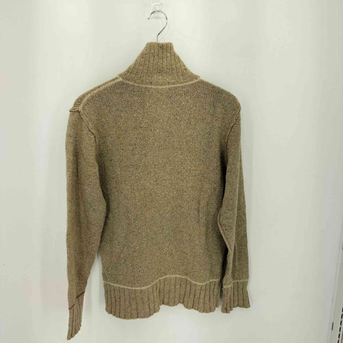 リーバイス Levis red loop 00s レザー ハイネック ニットカーディガン メンズ import:L