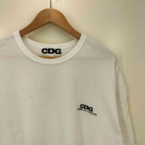 シーディージーコムデギャルソン CDG COMME des GARCONS ロゴプリントクルーネックTシャツ メンズ JPN:M