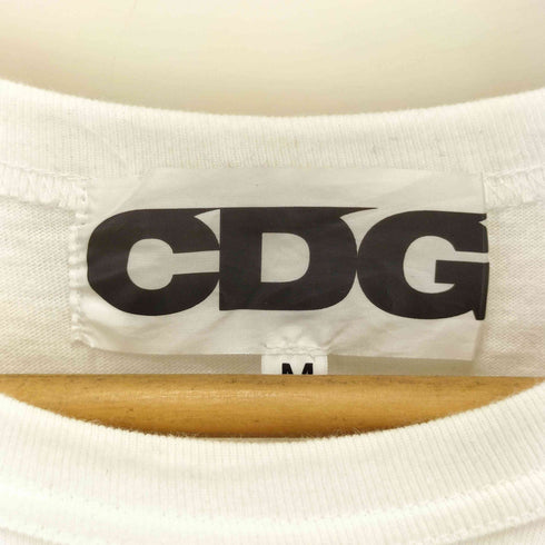 シーディージーコムデギャルソン CDG COMME des GARCONS ロゴプリントクルーネックTシャツ メンズ JPN:M