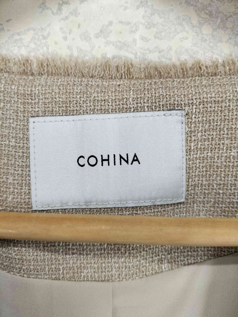 コヒナ COHINA 2wayミニジレワンピース レディース FREE