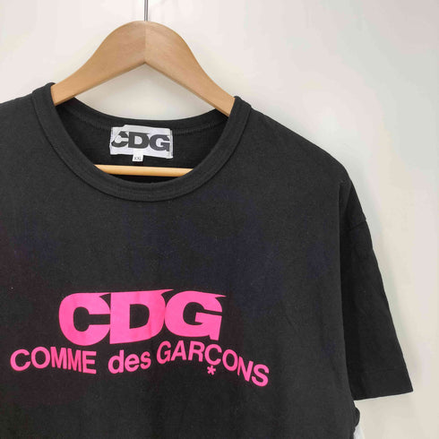シーディージーコムデギャルソン CDG COMME des GARCONS ロゴプリントクルーネックTシャツ メンズ JPN:M