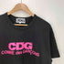 シーディージーコムデギャルソン CDG COMME des GARCONS ロゴプリントクルーネックTシャツ メンズ JPN:M