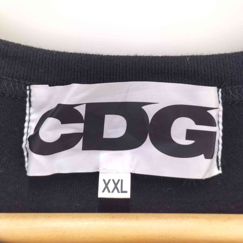 シーディージーコムデギャルソン CDG COMME des GARCONS ロゴプリントクルーネックTシャツ メンズ JPN:M