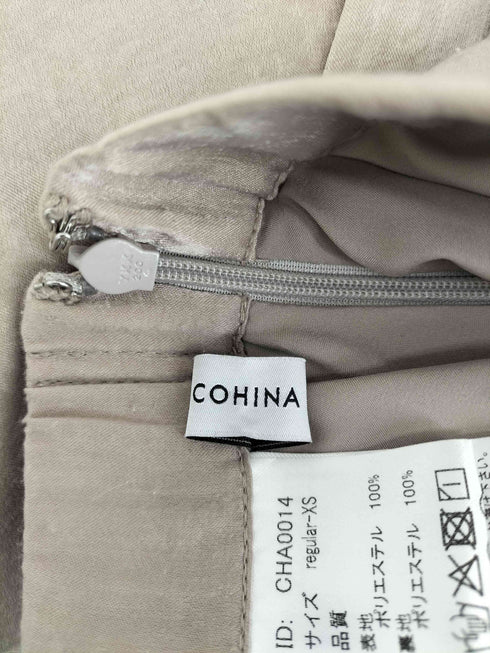 コヒナ COHINA ビンテージサテンペタルスカート-short & regular レディース short XS