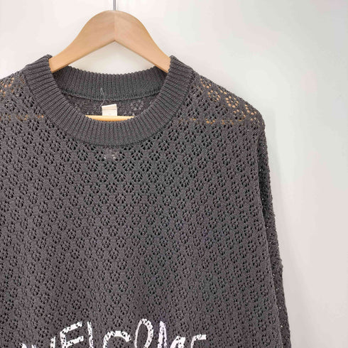 シンヤコズカ SHINYA KOZUKA MASSIVE メッシュニット メンズ