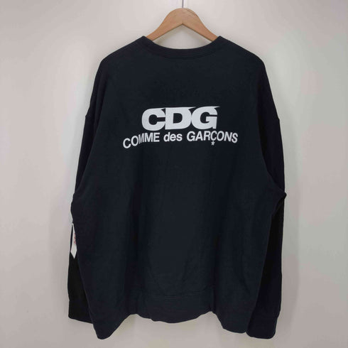 シーディージーコムデギャルソン CDG COMME des GARCONS ロゴプリントクルーネックスウェット メンズ JPN:M