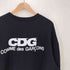 シーディージーコムデギャルソン CDG COMME des GARCONS ロゴプリントクルーネックスウェット メンズ JPN:M