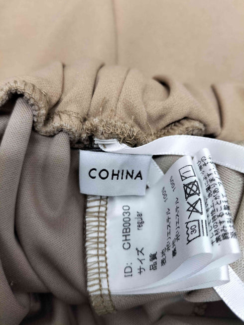 コヒナ COHINA カットジョーゼットイージースカート レディース regular